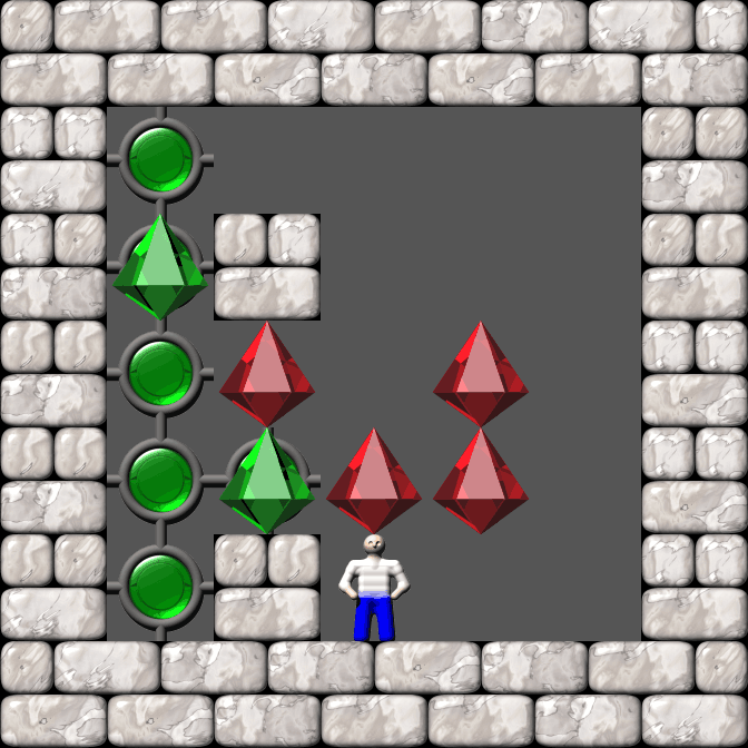 Sokoban Choriban Levels level 9